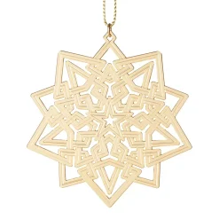 2023 Star And Snowflake Ornament Set