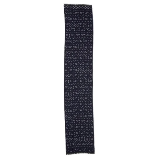 African Geometric Patterns Unisex Wool-Blend Scarf