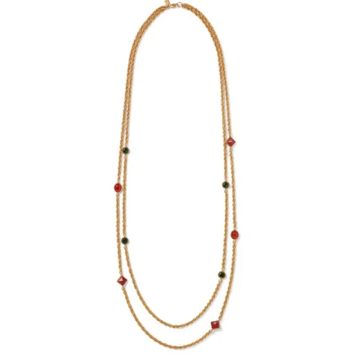 Algerian Cluster Double-Strand Necklace