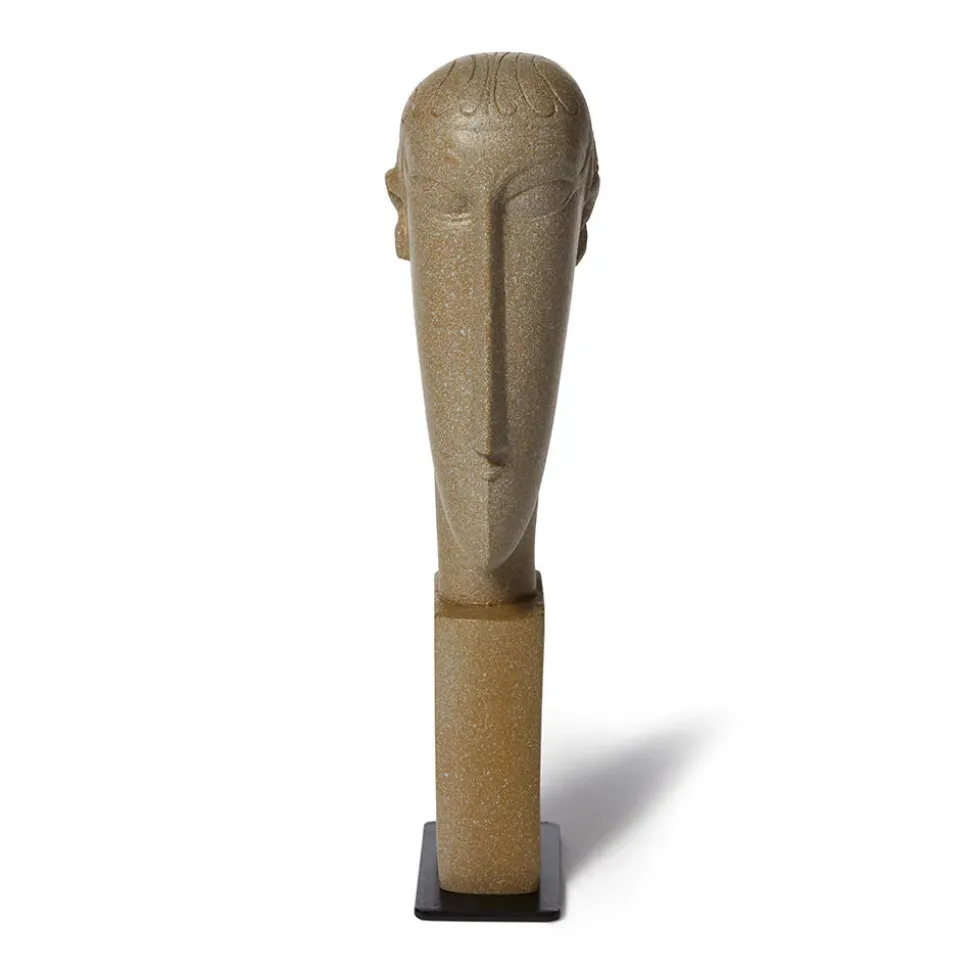 Amedeo Modigliani: Green Tete Sculpture