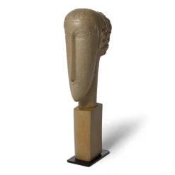 Amedeo Modigliani: Green Tete Sculpture
