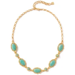 American Gilded Age Statement Necklace And Earrings Set