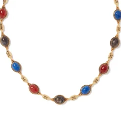 Ancient Gems Multistone Statement Necklace