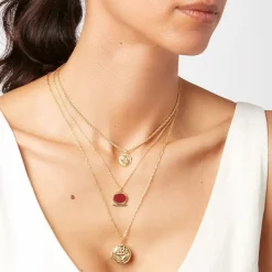 Ancient Lion Pendant Necklace