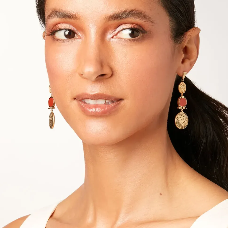 Ancient Talismans Drop Earrings