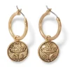 Ancient Wings Hoop Earrings