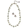 Blushing Berries Necklace And Earrings Set