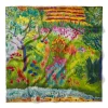 Bonnard Garden Square Silk Scarf