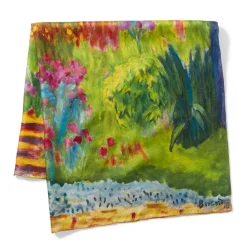 Bonnard Garden Square Silk Scarf