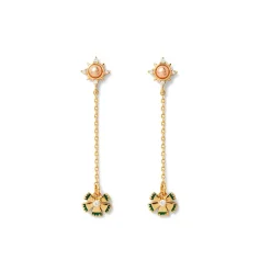 British Tree Of Life Drop Earrings