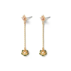 British Tree Of Life Drop Earrings