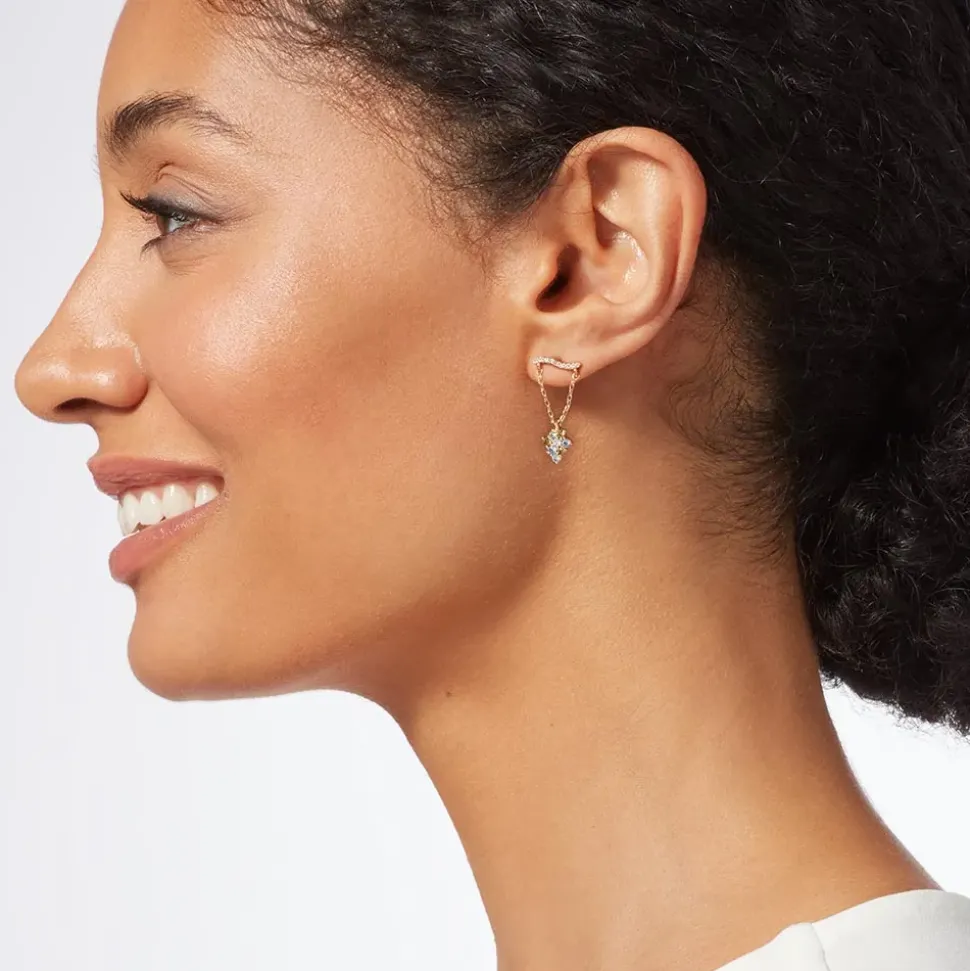 British Tree Of Life Fruit Pendant Drop Earrings