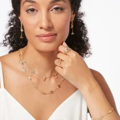 British Tree Of Life Fruit And Flower Ring Set