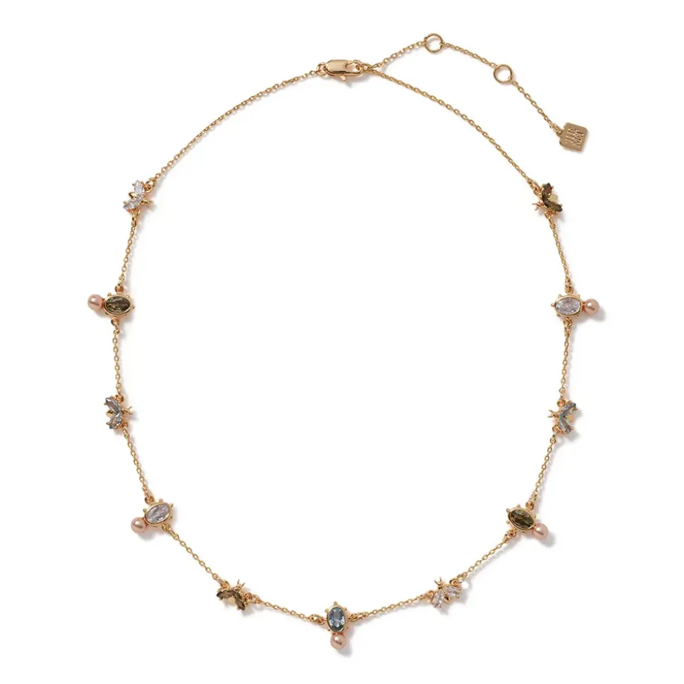 British Tree Of Life Long Charm Necklace