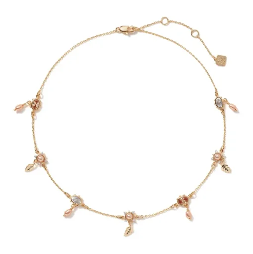 British Tree Of Life Short Charm Necklace