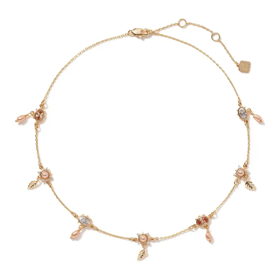 British Tree Of Life Short Charm Necklace