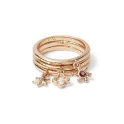 Celestial Symbols Stacking Ring