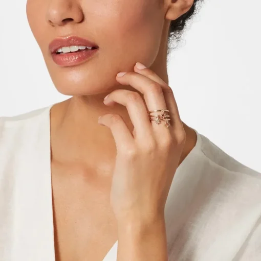 Celestial Symbols Stacking Ring