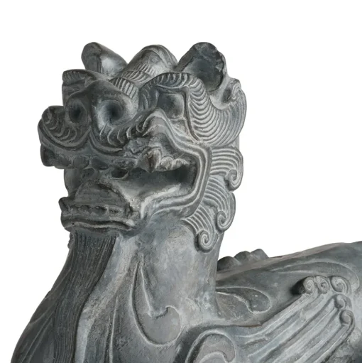 Chinese Guardian Figure Bookends
