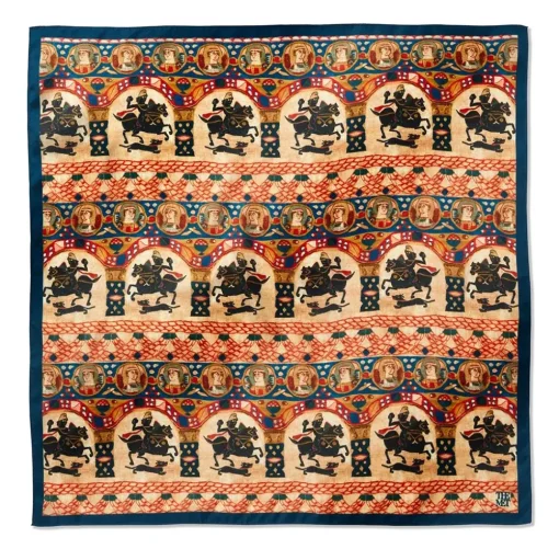 Coptic Horsemen Silk Neckerchief