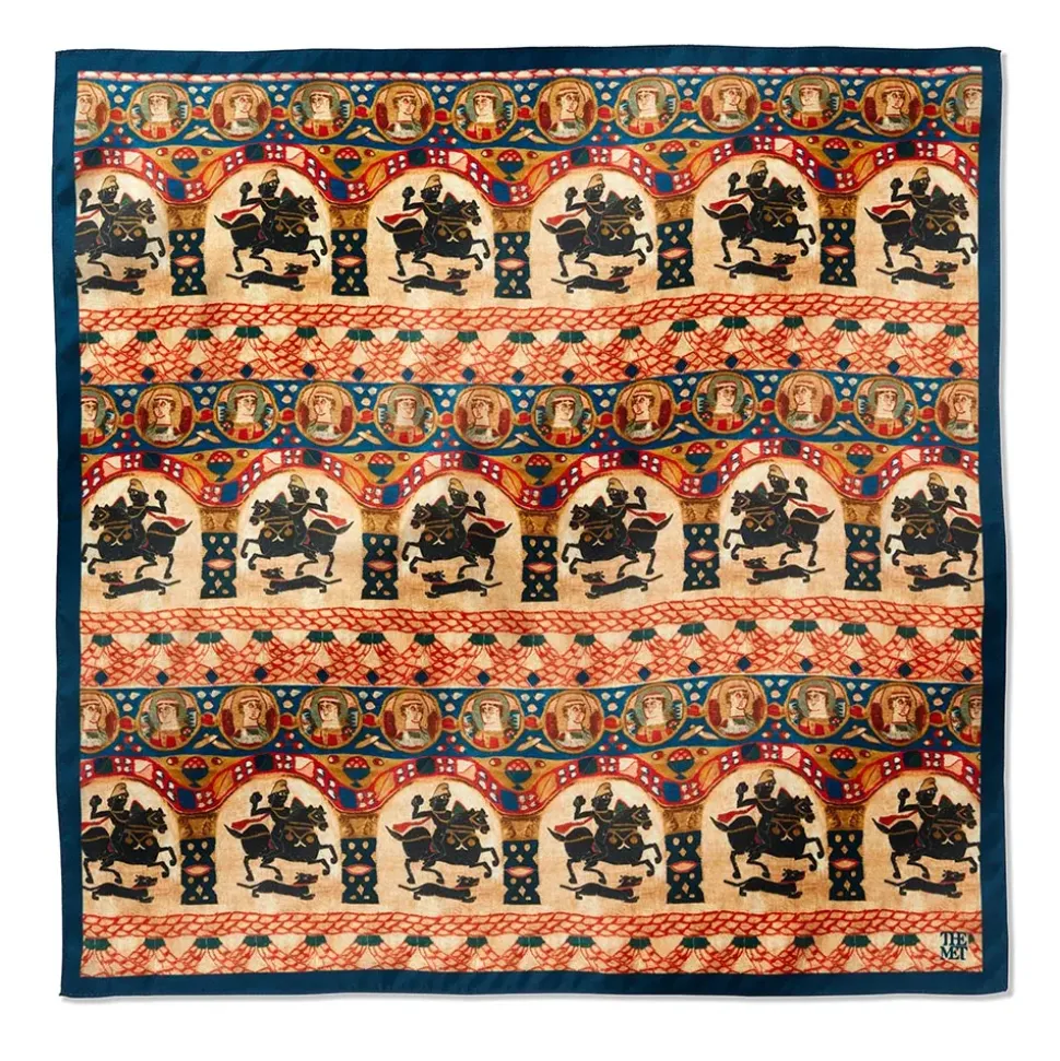 Coptic Horsemen Silk Neckerchief