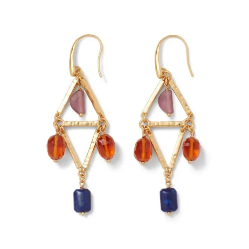 Cypriot Gems Chandelier Earrings
