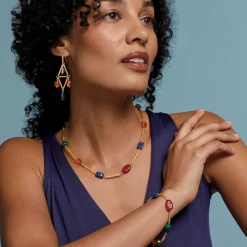 Cypriot Gems Station Necklace