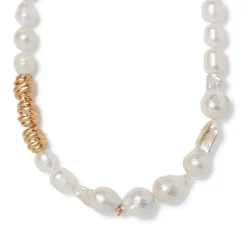 Cypriot Twist Pearl Necklace