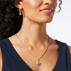 Cypriot Twist Pendant Necklace
