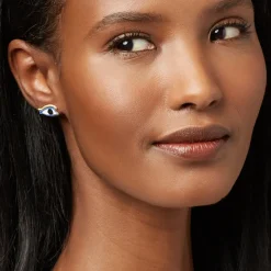 Egyptian Eye Stud Earrings