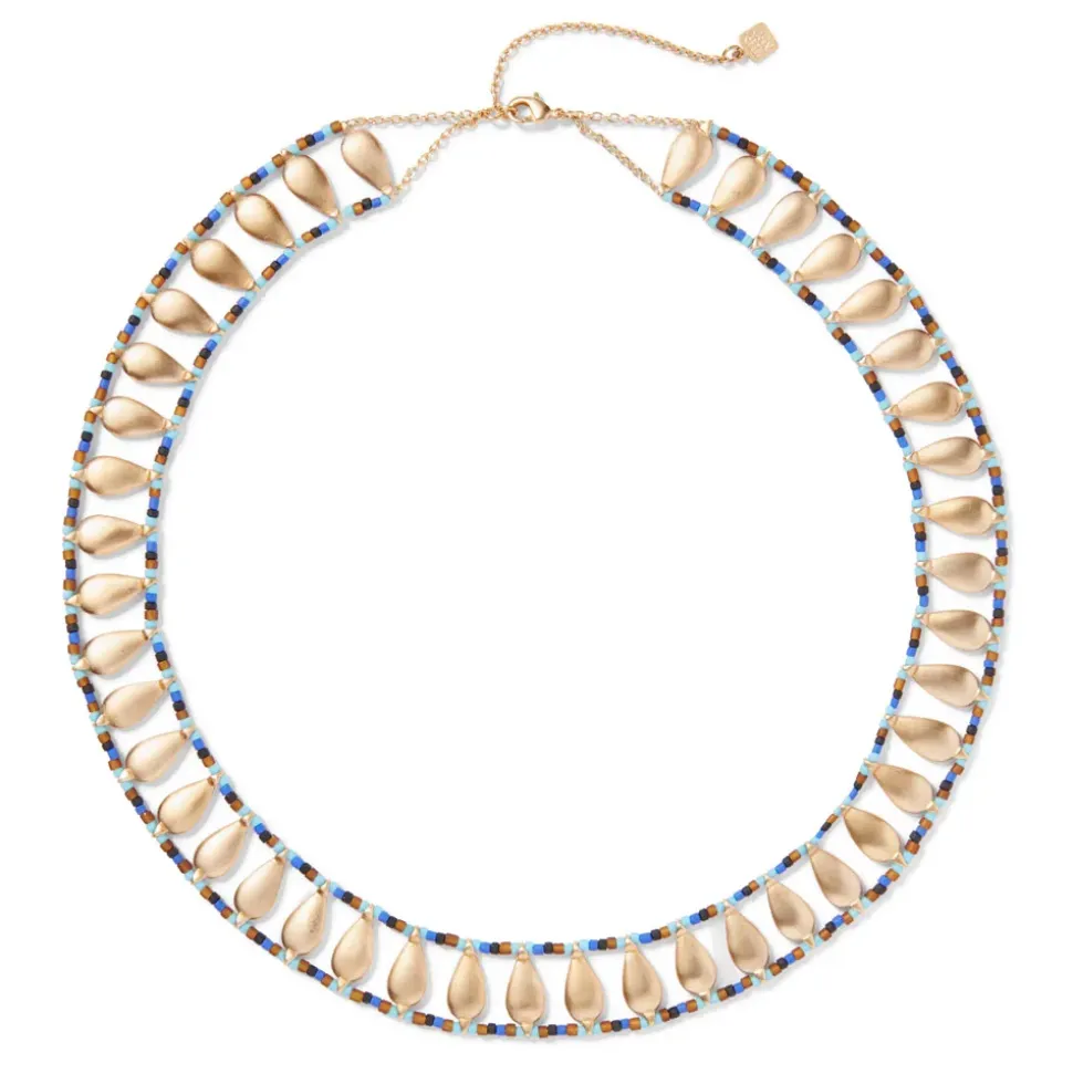 Egyptian Fringe Collar Necklace