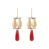 Egyptian Fringe Drop Earrings