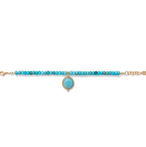 Egyptian Hathor Turquoise Bracelet