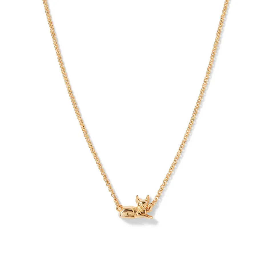Egyptian New Kingdom Cat Pendant Necklace