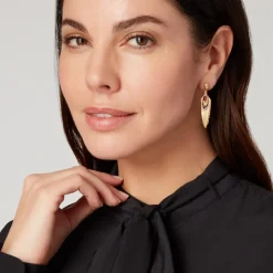 Erte Rayonnement Drop Earrings