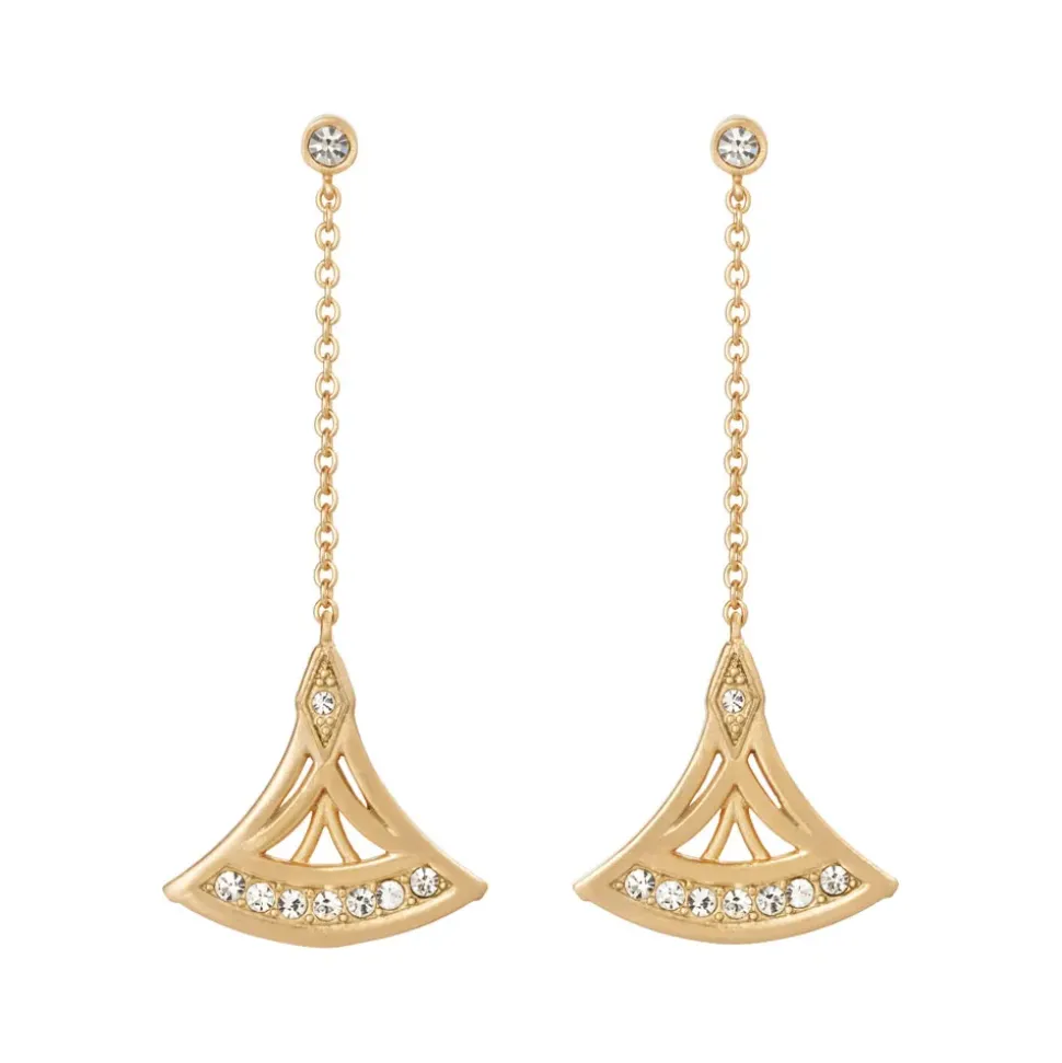 Erte Zizi Drop Earrings