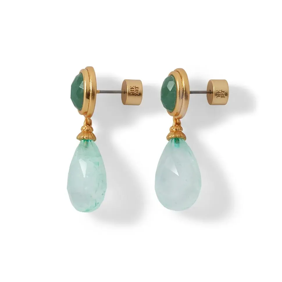 French Serpent Drop Earrings