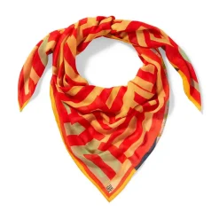 Gee'S Bend Kennedy Basket-Weave Oversize Square Scarf