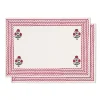 Good Earth Blooming Poppies Placemat Set