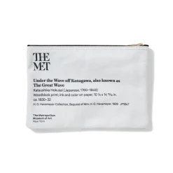 Hokusai Great Wave Zip Pouch