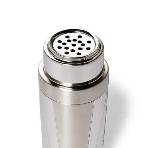 Italian Armor Etched Stainless Steel Cocktail Shaker