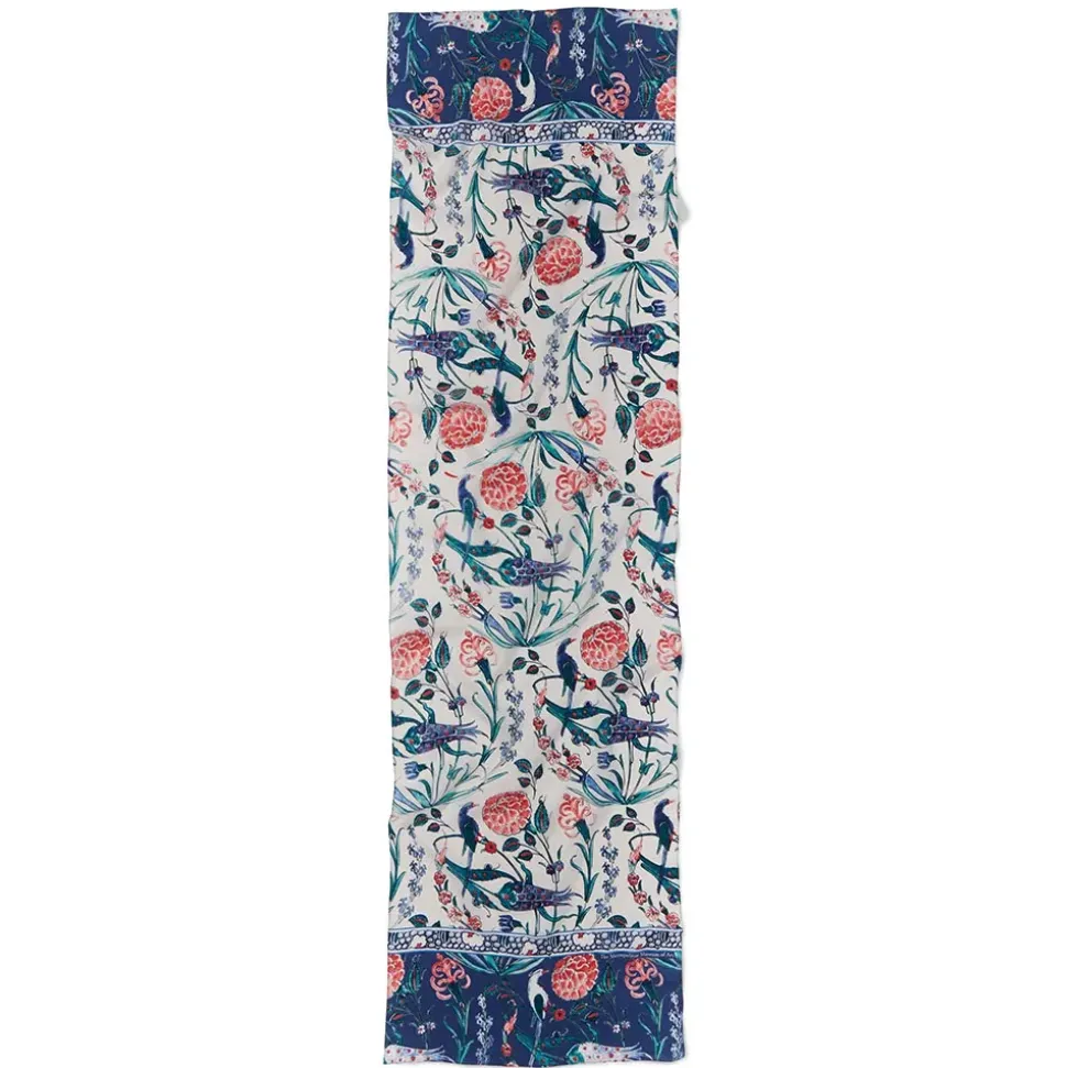 Iznik Garden Silk Scarf