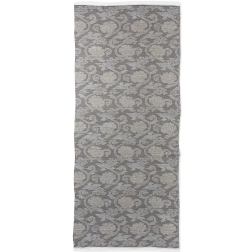 Japanese Birds And Flowers Oversize Jacquard Shawl