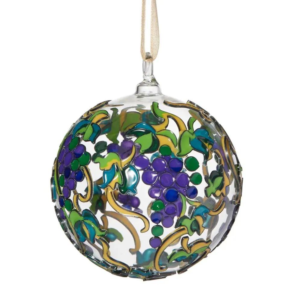Louis C. Tiffany Grapevine Cloisonne Ornament