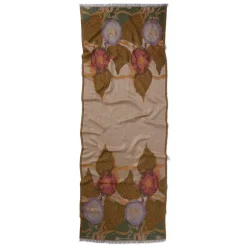 Louis C. Tiffany Morning Glories Wool-Blend Shawl