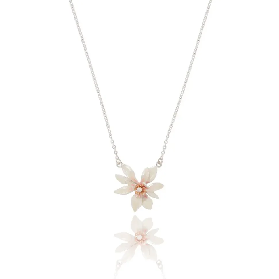 Magnolia Pendant Necklace