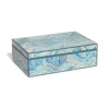 Marbled Paper Rectangular Lacquer Box