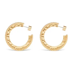 Medieval Byzantine Large Hoop Earrings