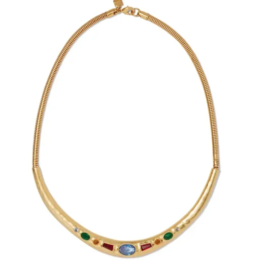 Medieval Stone Collar Necklace
