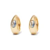 Medieval Stone Hoop Earrings